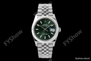 Rolex - Datejust 126234 36mm Jub Flt 904L SS/SS Mint Green VSF V2 VS3235