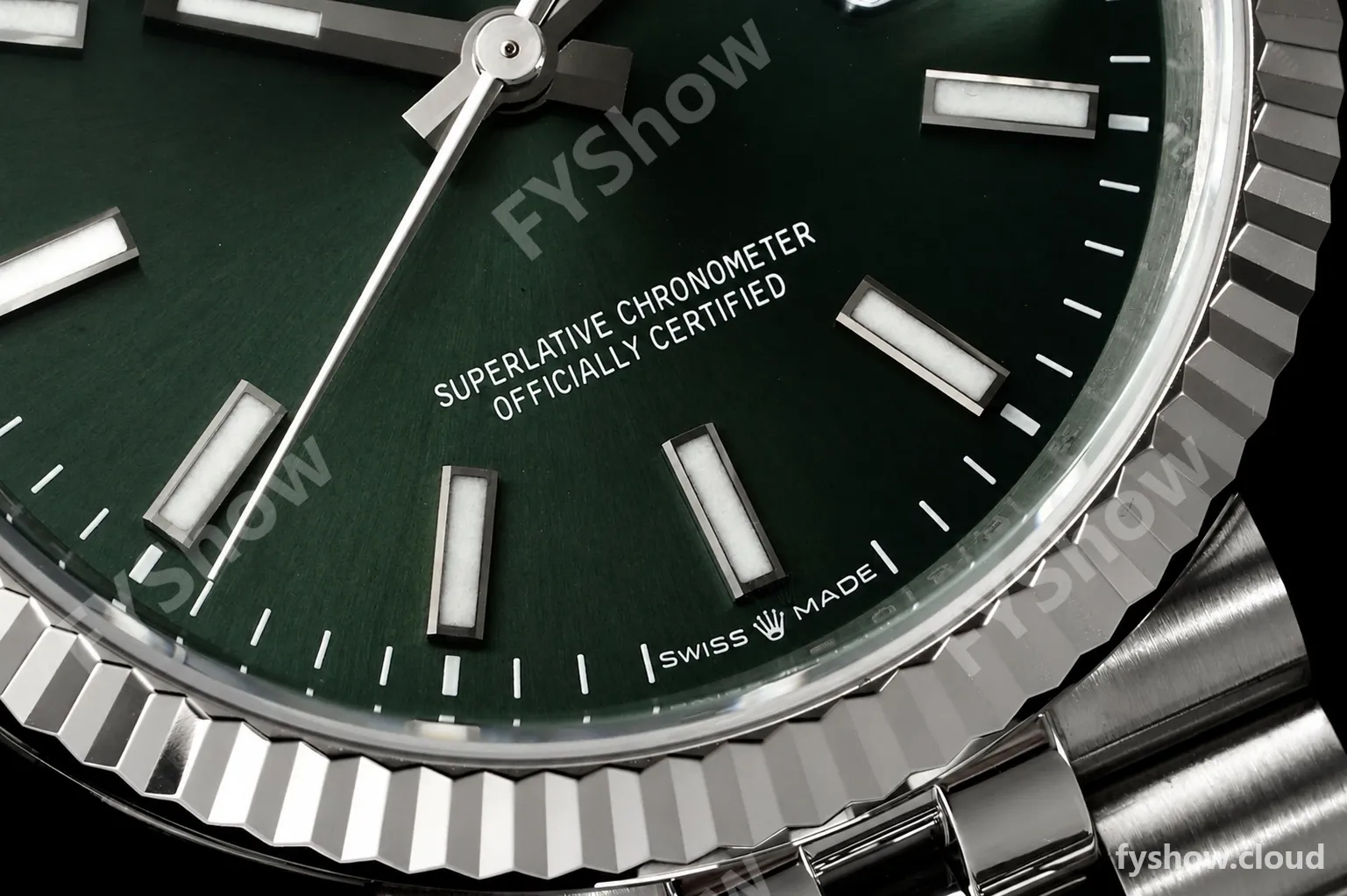 Rolex - Datejust 126234 36mm Jub Flt 904L SS/SS Mint Green VSF V2 VS3235 - Image 5