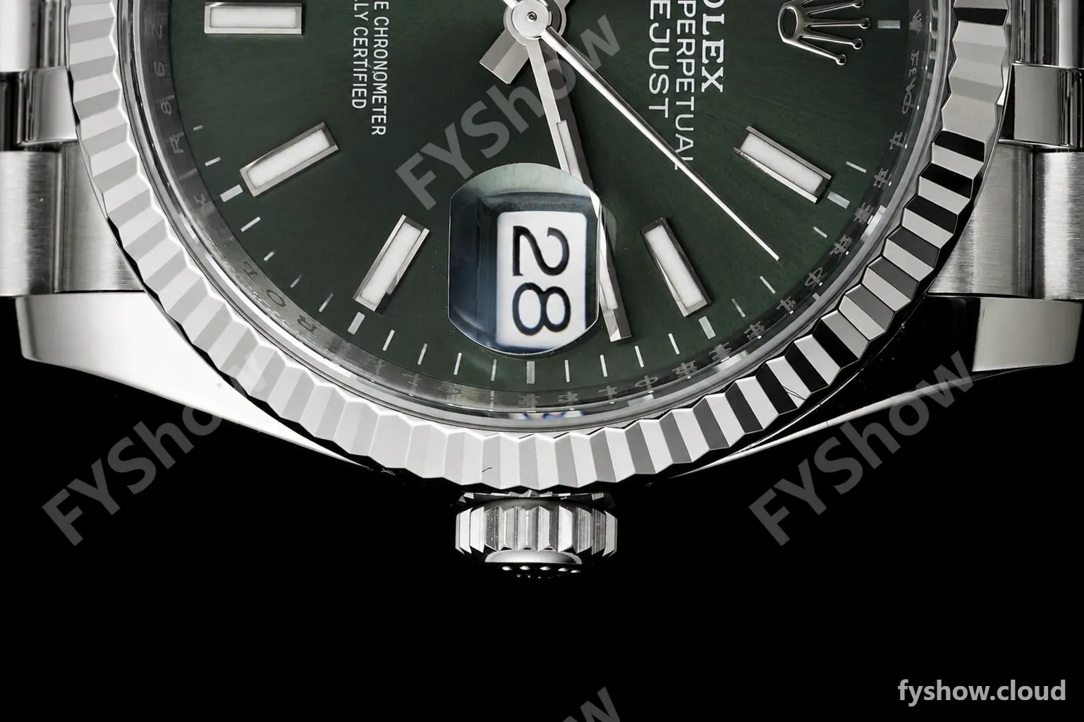 Rolex - Datejust 126234 36mm Jub Flt 904L SS/SS Mint Green VSF V2 VS3235 - Image 7
