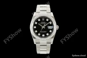 Rolex - Datejust 126284RBR 36mm Oys Dia 904L SS/SS Blk/Dia VSF VS3235