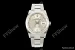 Rolex - Datejust 36mm 126200 Oys Smt 904L SS/SS Silv/Stk VSF VS3235