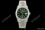 Rolex - Datejust 126284RBR 36mm Jub Dia 904L SS/SS Grn/Dia VSF VS3235