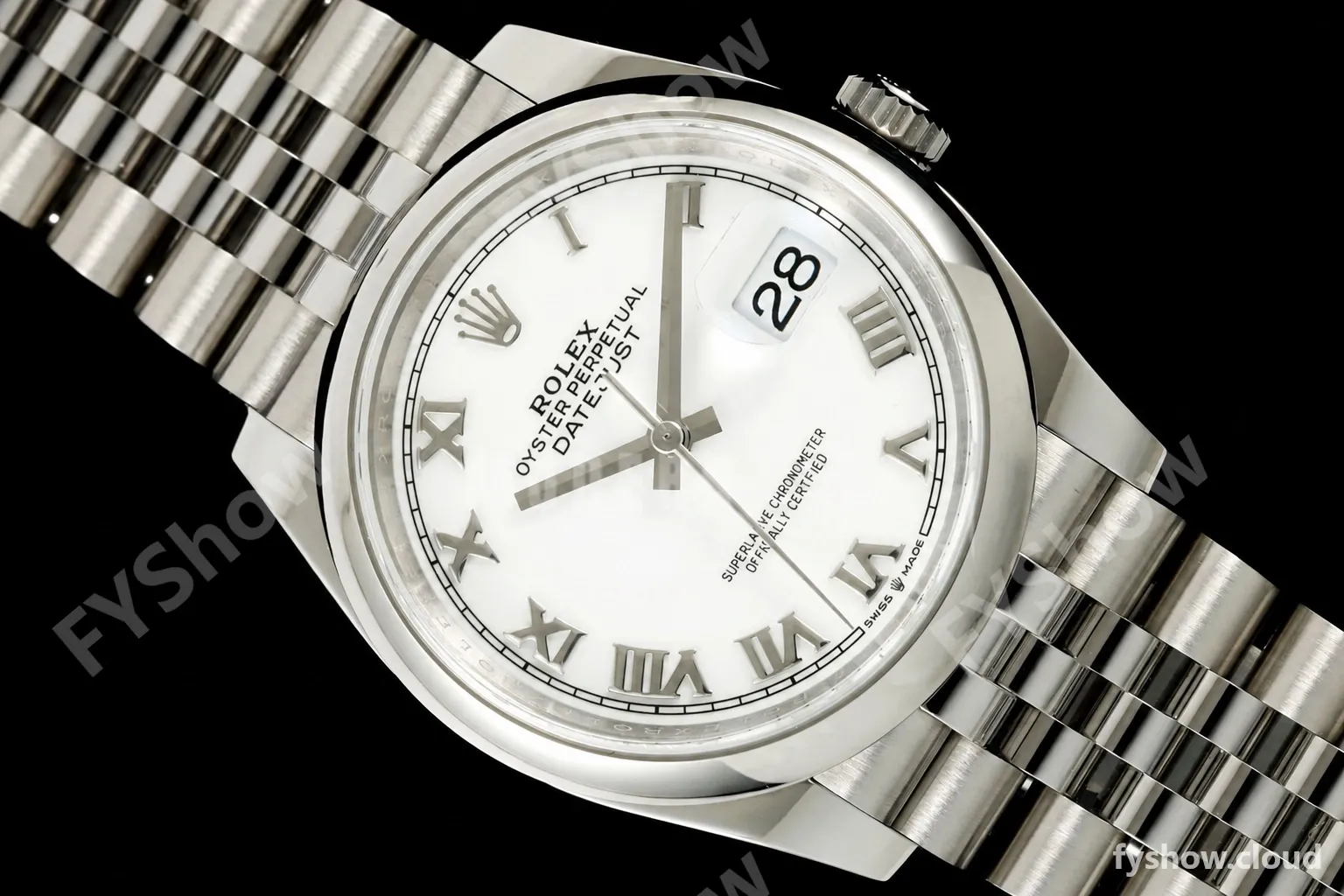 Rolex - Datejust 36mm 126200 Jub Smt 904L SS/SS Wht/Rmn VSF VS3235 - Image 28