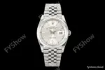 Rolex - Datejust 36mm 126200 Jub Smt 904L SS/SS Silv/Stk VSF VS3235