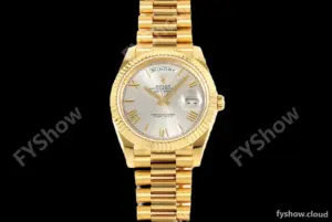 Rolex - DayDate 228238 Gain Weight 40mm Flt Pres YG/YG Silv/Rmn KF VR3255
