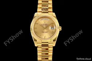 Rolex - DayDate 228238 Gain Weight 40mm Flt Pres YG/YG Gold/Rmn KF VR3255