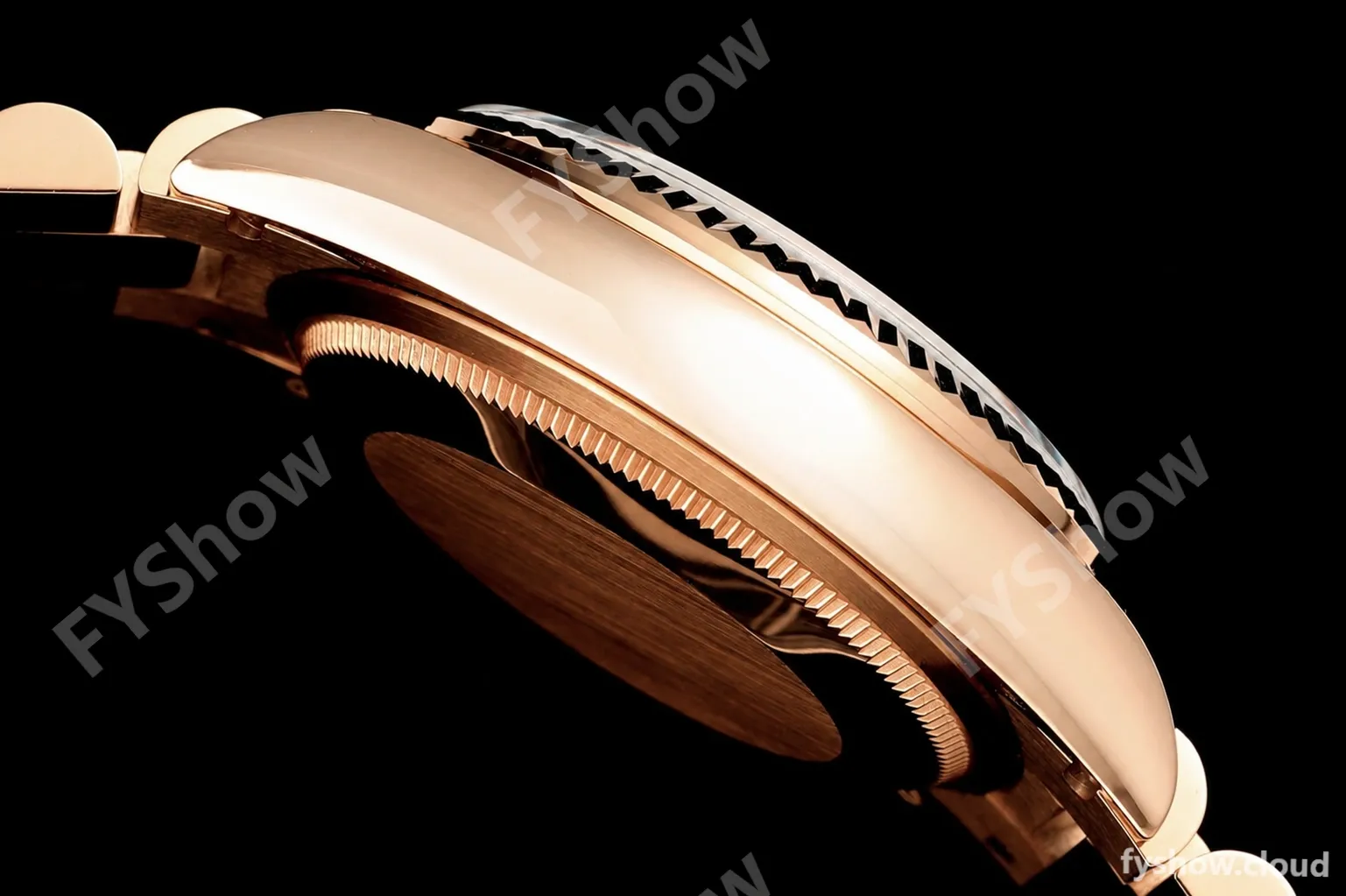 Rolex - DayDate 128235 Gain Weight 36mm Flt Pres RG/RG Silv/Dia KF A2836 - Image 8