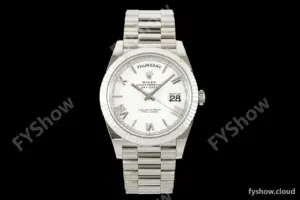 Rolex - DayDate 228239 Gain Weight 40mm Flt Pres SS/SS Wht/Rmn VSF DD3255
