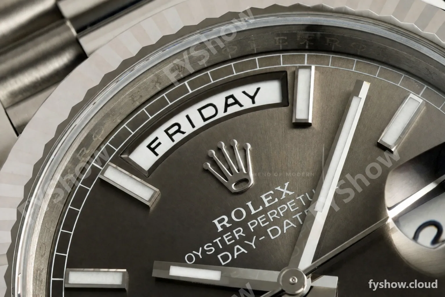 Rolex - DayDate 228239 Gain Weight 40mm Flt Pres SS/SS Gry/Stk VSF DD3255 - Image 23