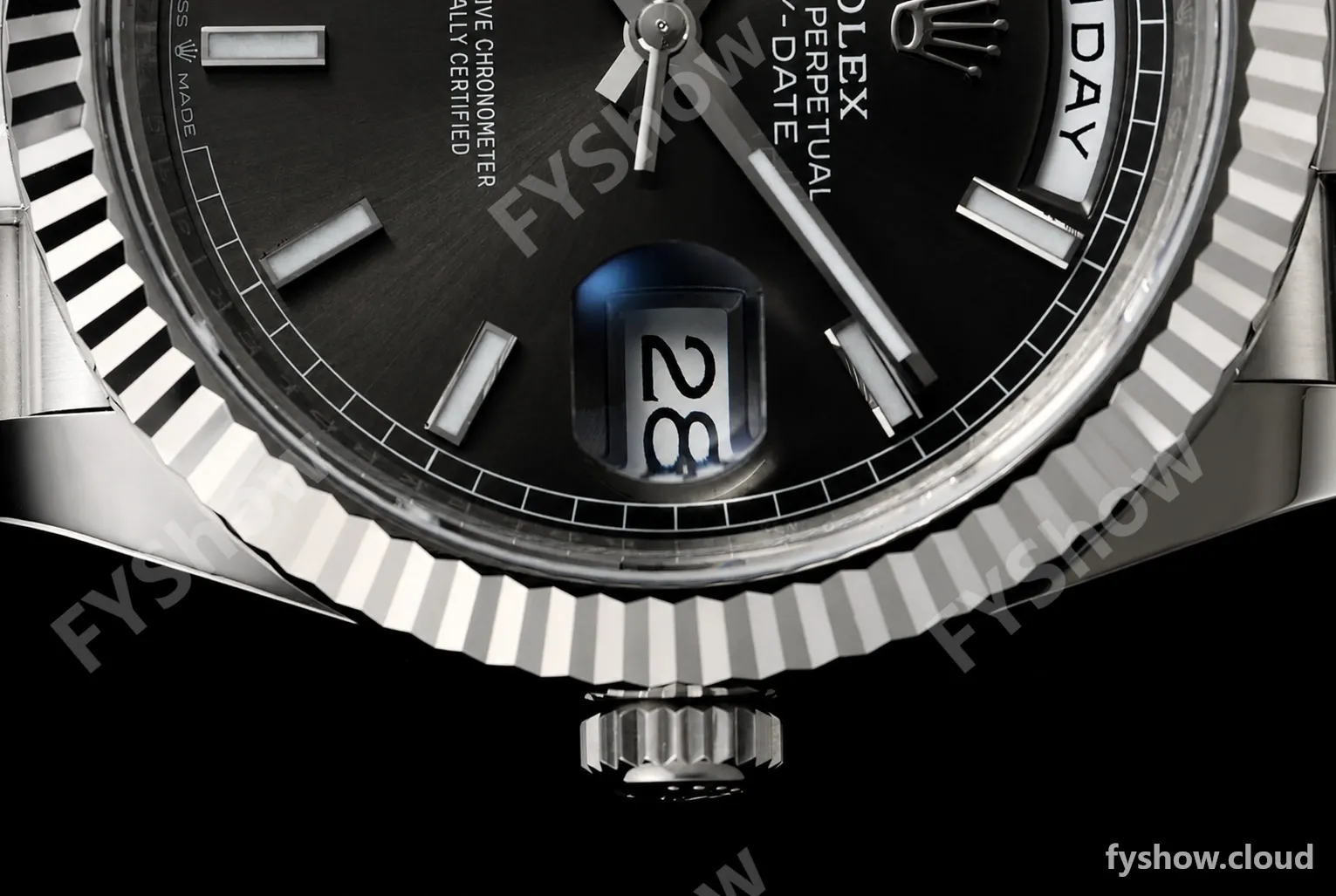 Rolex - DayDate 228239 Gain Weight 40mm Flt Pres SS/SS Gry/Stk VSF DD3255 - Image 26