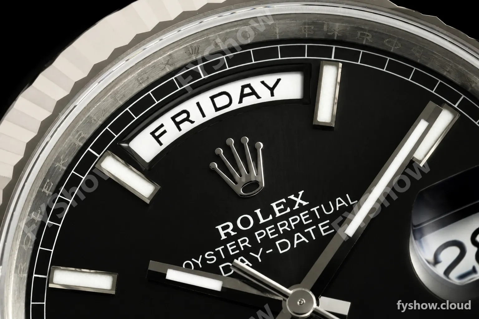 Rolex - DayDate 228239 Gain Weight 40mm Flt Pres SS/SS Blk/Stk VSF DD3255 - Image 23