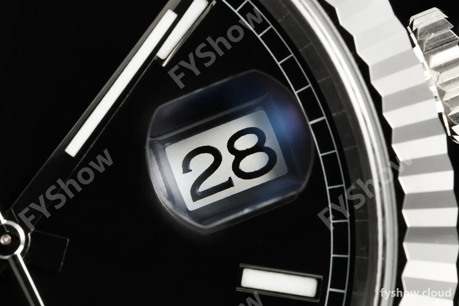 Rolex - DayDate 228239 Gain Weight 40mm Flt Pres SS/SS Blk/Stk VSF DD3255 - Image 24
