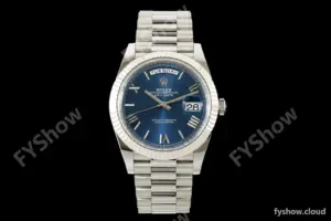 Rolex - DayDate 228239 Gain Weight 40mm Flt Pres SS/SS Blu/Rmn VSF DD3255