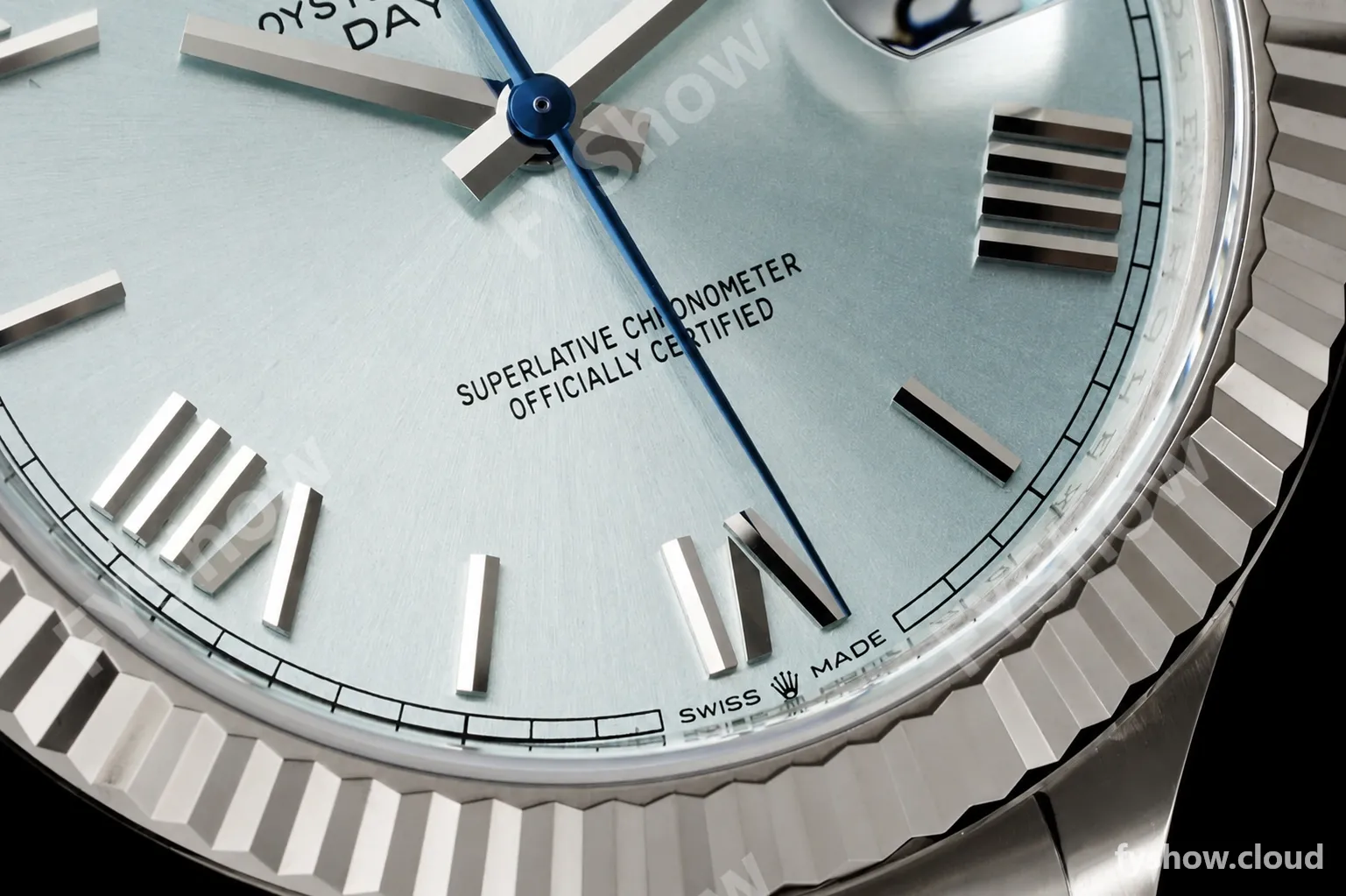 Rolex - DayDate 228236 Gain Weight 40mm Flt Pres SS/SS Ice Blue/Rmn VSF DD3255 - Image 6