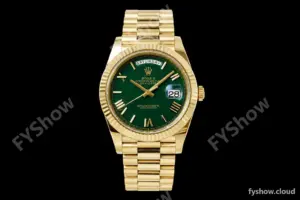 Rolex - DayDate 228238 Gain Weight 40mm Flt Pres YG/YG Grn/Rmn VSF DD3255
