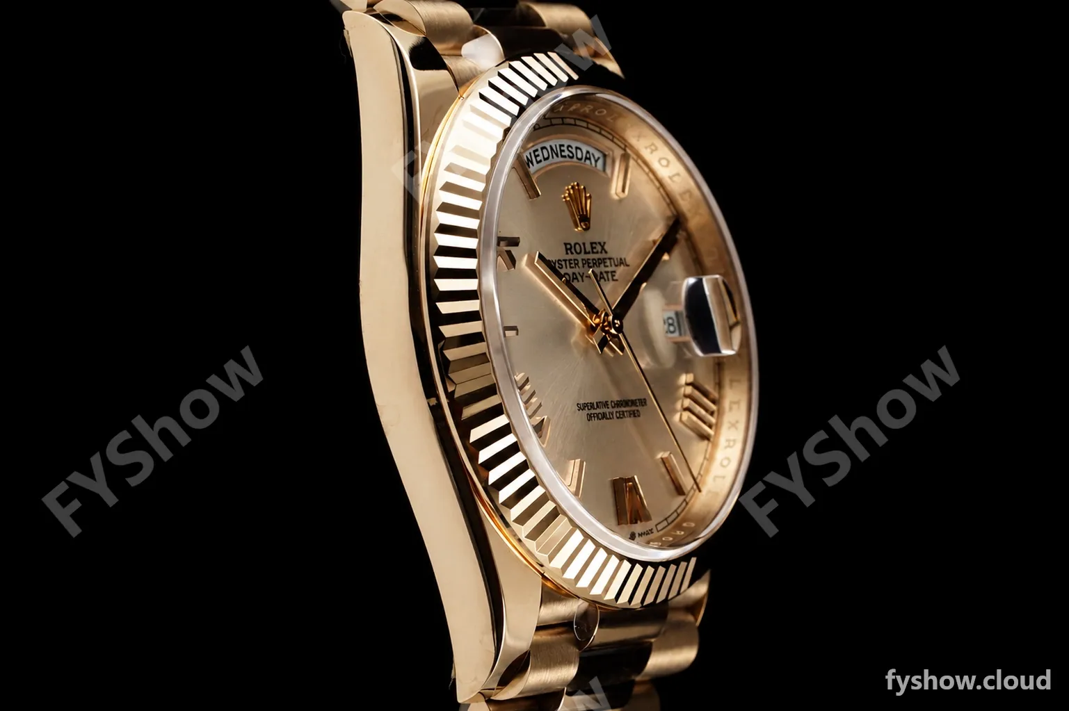 Rolex - DayDate 228235 Gain Weight 40mm Flt Pres RG/RG Champ/Rmn VSF DD3255 - Image 2
