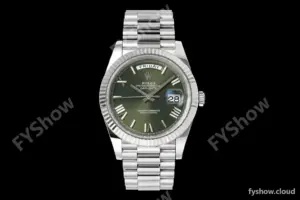 Rolex - DayDate 228239 Gain Weight 40mm Flt Pres SS/SS Grn/Rmn VSF V2 DD3255