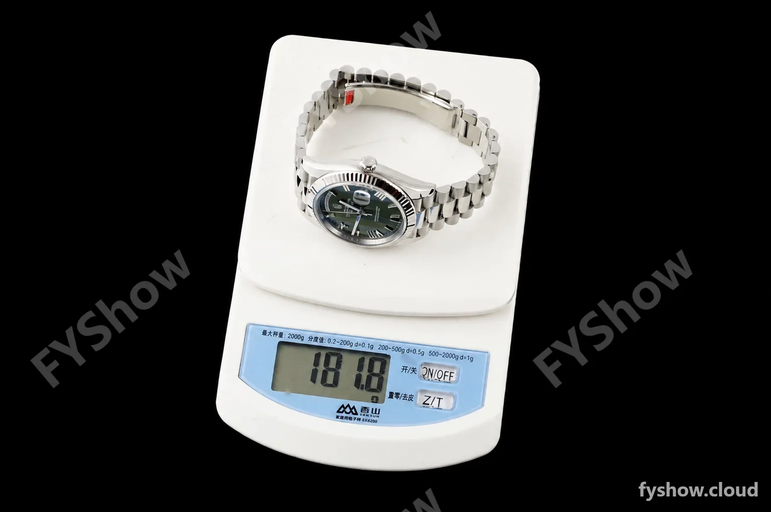 Rolex - DayDate 228239 Gain Weight 40mm Flt Pres SS/SS Grn/Rmn VSF V2 DD3255 - Image 10