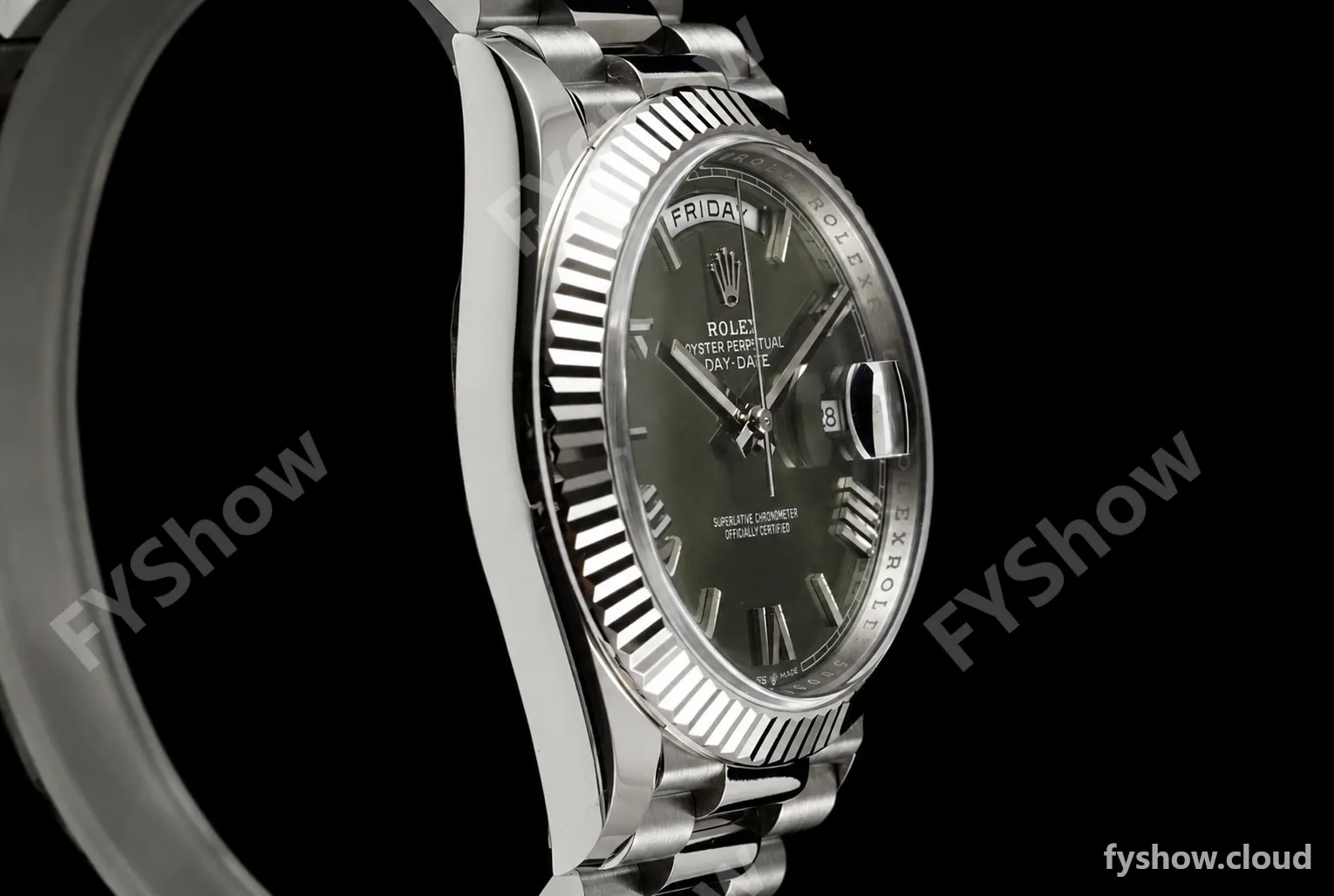 Rolex - DayDate 228239 Gain Weight 40mm Flt Pres SS/SS Grn/Rmn VSF V2 DD3255 - Image 3