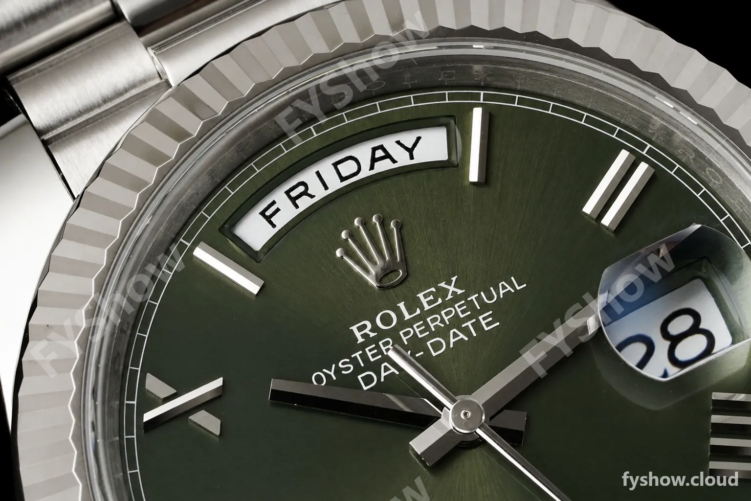 Rolex - DayDate 228239 Gain Weight 40mm Flt Pres SS/SS Grn/Rmn VSF V2 DD3255 - Image 5