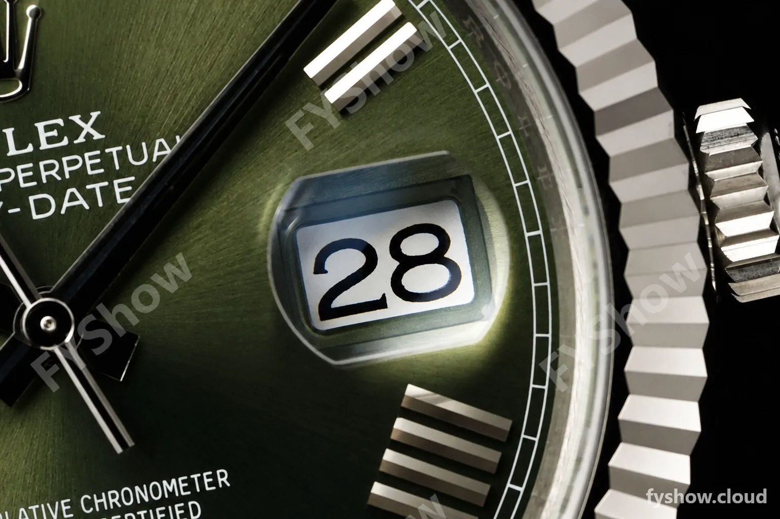 Rolex - DayDate 228239 Gain Weight 40mm Flt Pres SS/SS Grn/Rmn VSF V2 DD3255 - Image 7