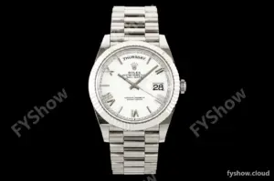 Rolex - DayDate 228239 Gain Weight 40mm Flt Pres SS/SS Wht/Rmn VSF V2 DD3255