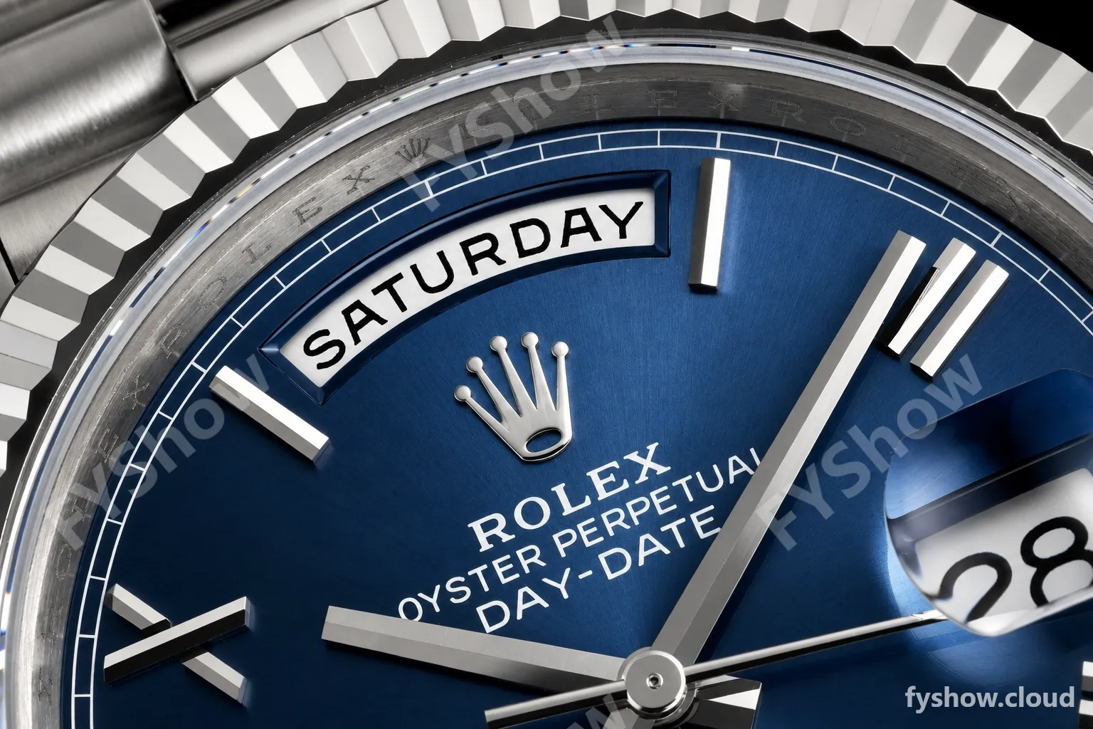 Rolex - DayDate 228239 Gain Weight 40mm Flt Pres SS/SS Blu/Rmn VSF V2 DD3255 - Image 3