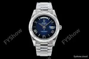 Rolex - DayDate 228239 Gain Weight 40mm Flt Pres SS/SS Blue Ombre/Rmn VSF V2 DD3255