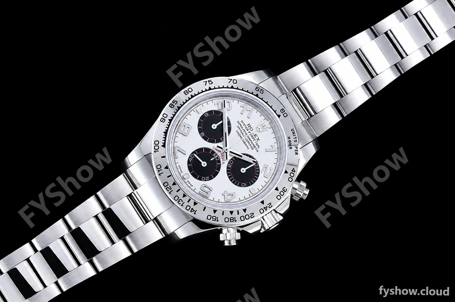 Rolex - Daytona 116519 SS/SS Wht/Num OMF A7750 - Image 3
