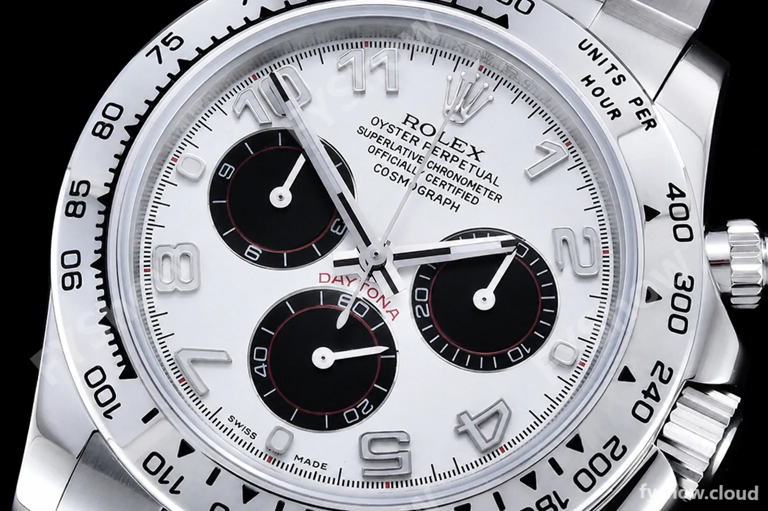 Rolex - Daytona 116519 SS/SS Wht/Num OMF A7750 - Image 5