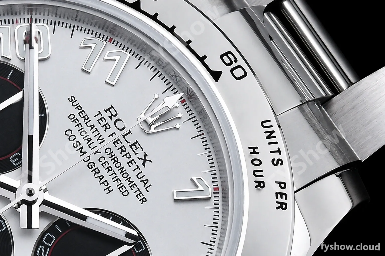 Rolex - Daytona 116519 SS/SS Wht/Num OMF A7750 - Image 6