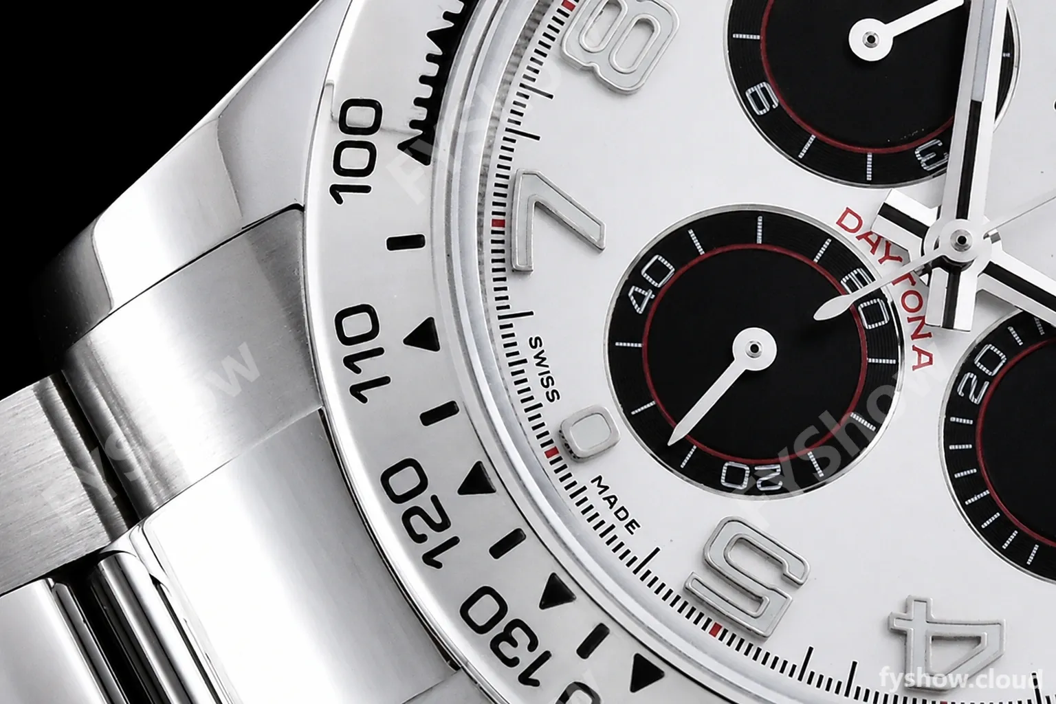 Rolex - Daytona 116519 SS/SS Wht/Num OMF A7750 - Image 7