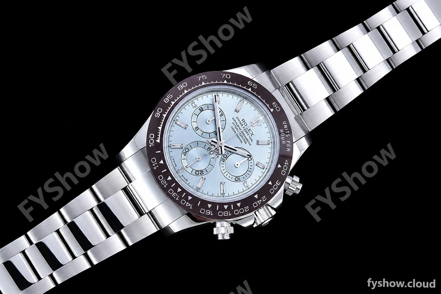Rolex - Daytona 116500 Brn SS/SS I-Blue/Dia OMF A7750 - Image 3