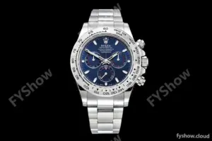 Rolex - Daytona 116509 904L SS/SS Blue/Stk QF V2 Asia 4130