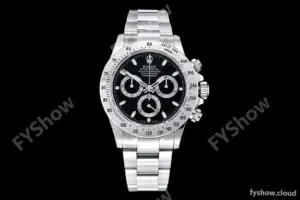 Rolex - Daytona 116520 904L SS/SS Blk/Stk QF SH4130