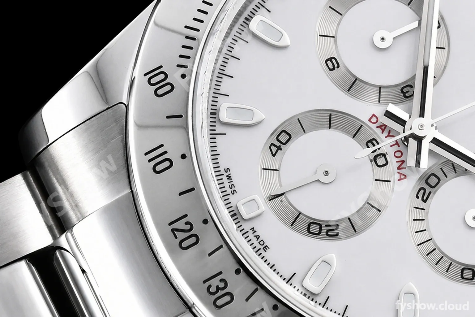 Rolex - Daytona 116520 904L SS/SS Wht/Stk QF SH4130 - Image 7