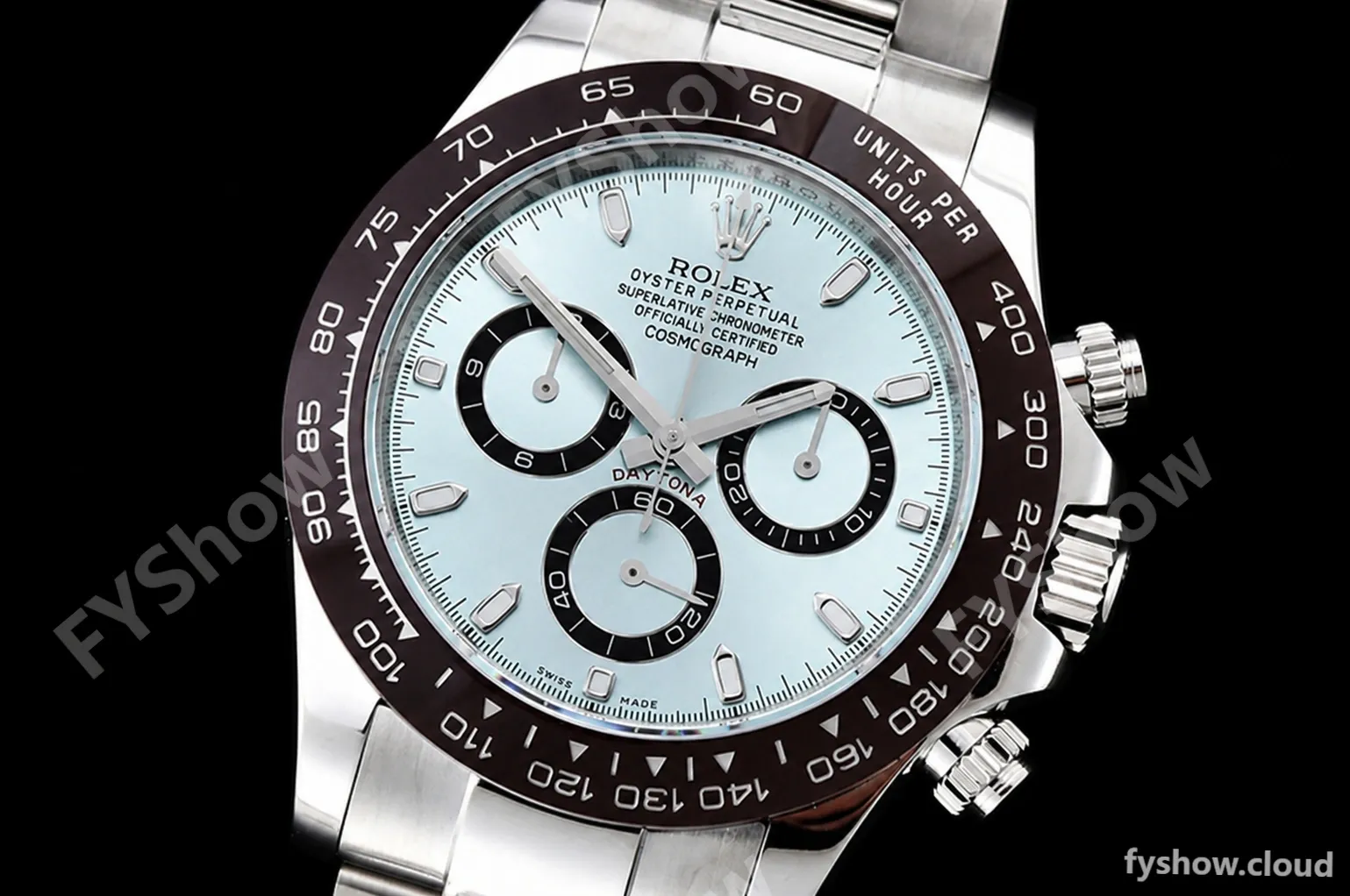 Rolex - Daytona 116506 CER/SS I-Blue 904L QF V2 A4130 - Image 4
