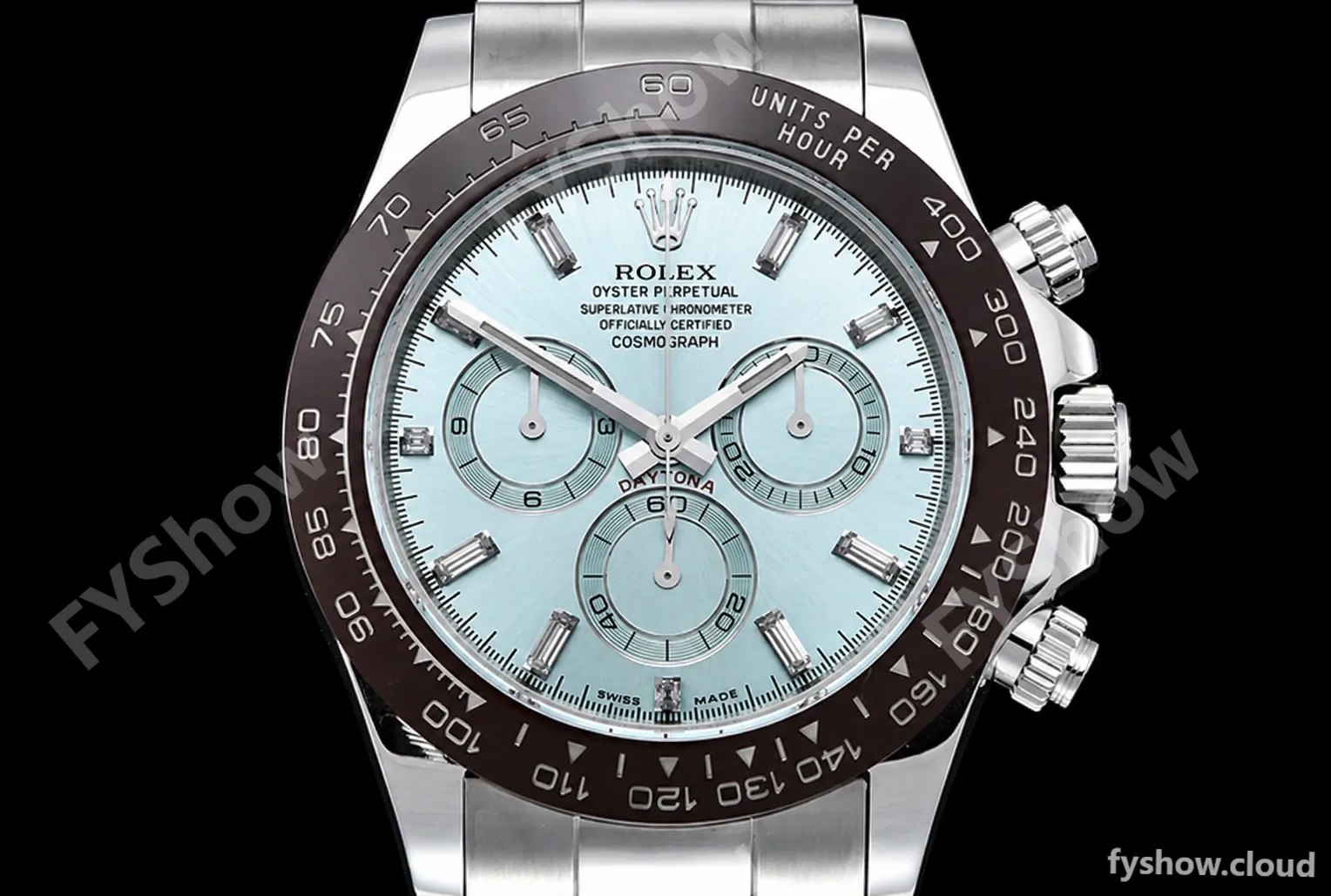 Rolex - Daytona 116506 Brn CER/SS I-Blue/Dia 904L QF V2 A4130 - Image 2