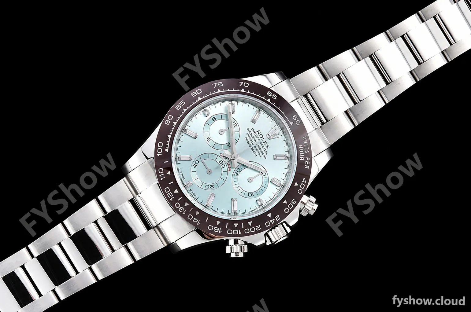 Rolex - Daytona 116506 Brn CER/SS I-Blue/Dia 904L QF V2 A4130 - Image 3