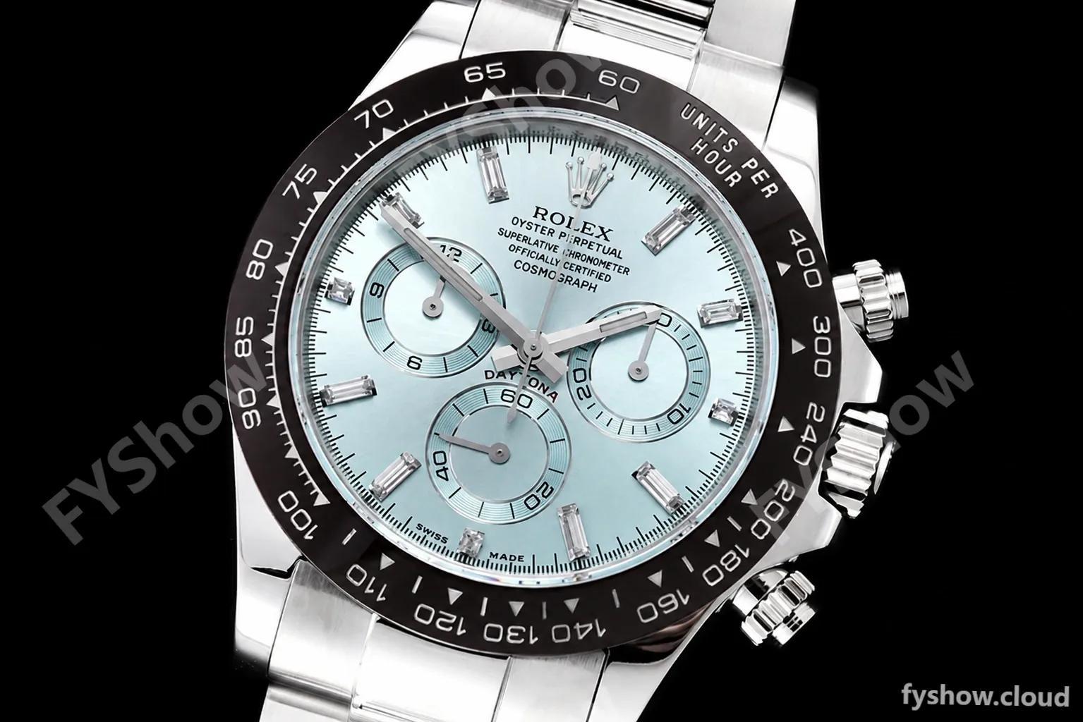 Rolex - Daytona 116506 Brn CER/SS I-Blue/Dia 904L QF V2 A4130 - Image 4
