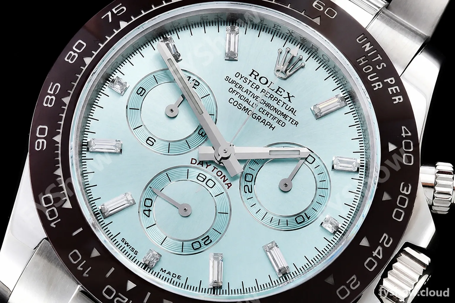 Rolex - Daytona 116506 Brn CER/SS I-Blue/Dia 904L QF V2 A4130 - Image 5