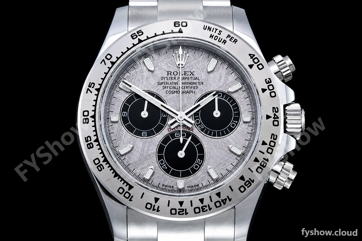 Rolex - Daytona 116509 904L WG/WG Met/Stk QF V3 SH4130 - Image 2
