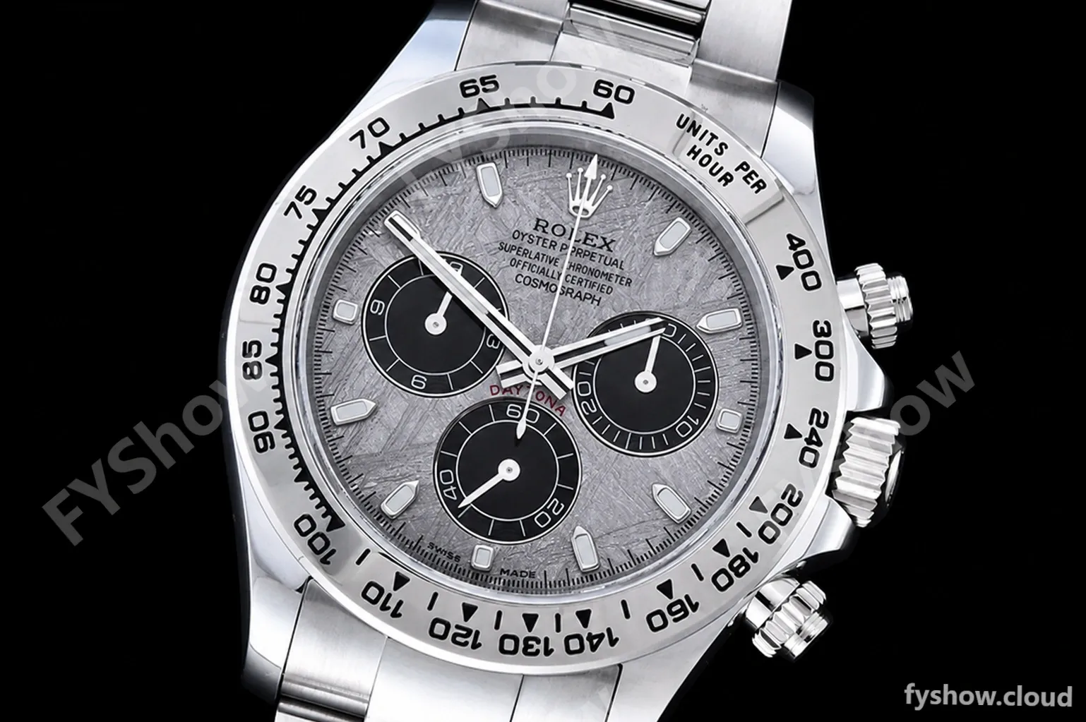 Rolex - Daytona 116509 904L WG/WG Met/Stk QF V3 SH4130 - Image 4