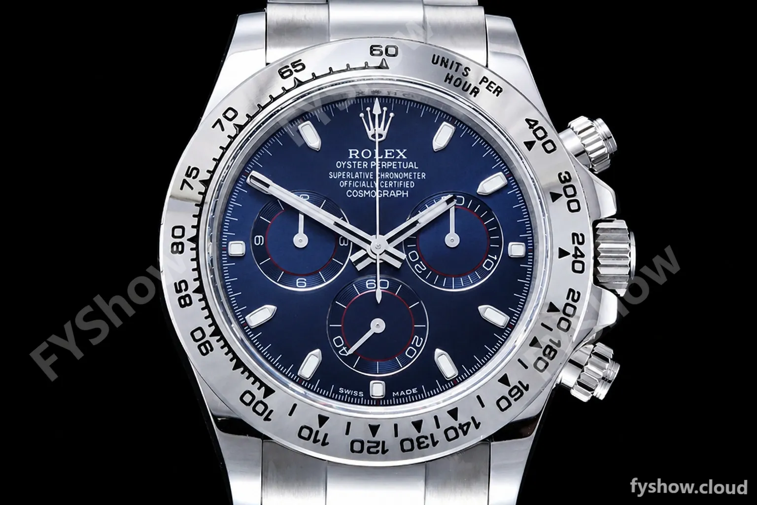Rolex - Daytona 116509 904L WG/WG Blue/Stk QF V3 SH4130 - Image 2