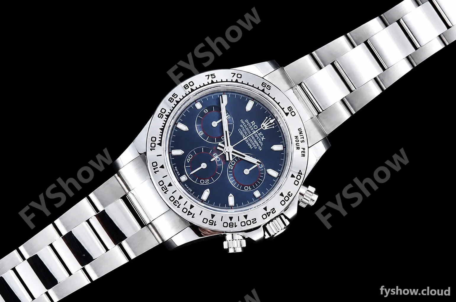 Rolex - Daytona 116509 904L WG/WG Blue/Stk QF V3 SH4130 - Image 4