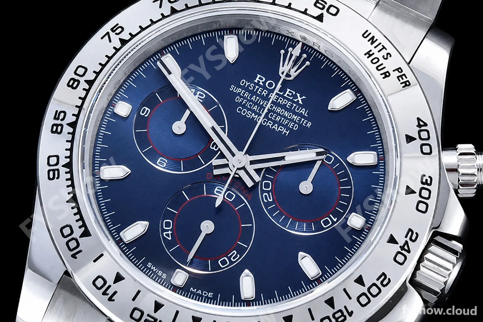 Rolex - Daytona 116509 904L WG/WG Blue/Stk QF V3 SH4130 - Image 6