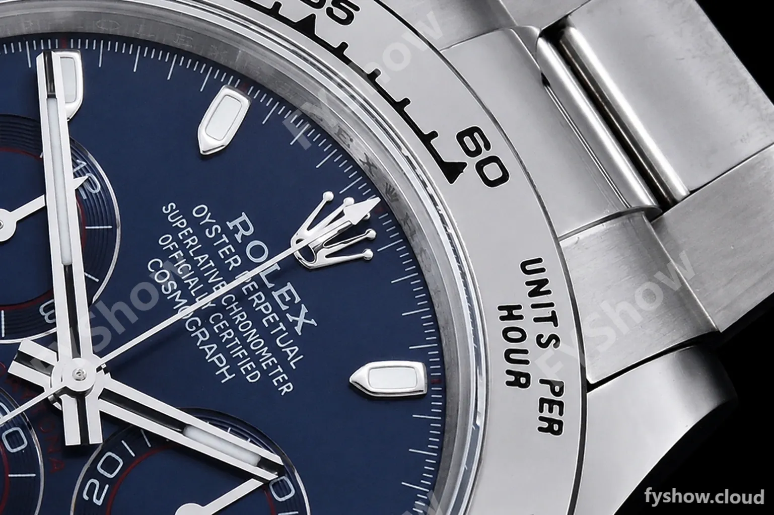 Rolex - Daytona 116509 904L WG/WG Blue/Stk QF V3 SH4130 - Image 7