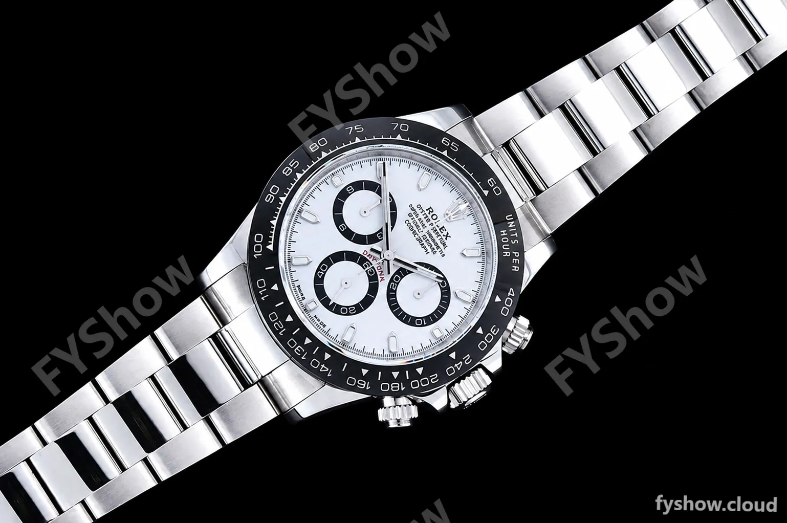 Rolex - Daytona 116500 CER SS/SS White 904L QF V3 SH4130 - Image 26