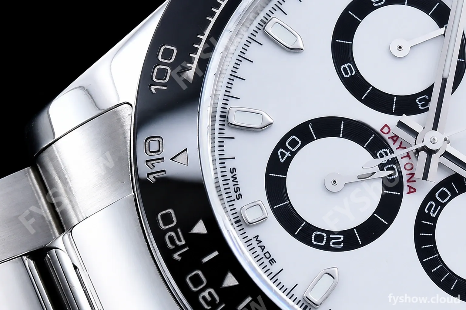 Rolex - Daytona 116500 CER SS/SS White 904L QF V3 SH4130 - Image 22