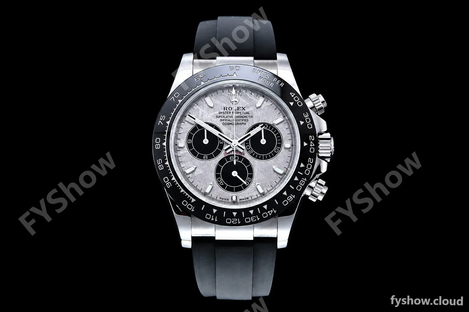 Rolex - Daytona 116519 904L WG/RU Met/Stk QF V3 SH4130